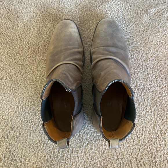 John Varvatos Fleetwood Sharpei Brown Leather Chelsea Boot Mens 11 MSRP: $698 - Picture 4 of 6